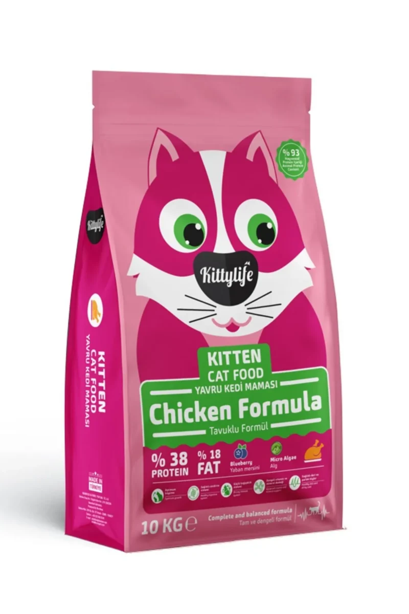 Kittenlife Yavru Kedi Maması Tavuklu 10kg Kitten Premium